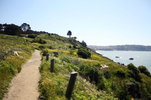 San Francisco, San Francisco bay area, trip, hike, travel, hiking, path, baker beach, richmond, golden gate national park