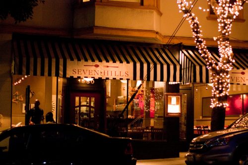 seven hills restaurant, nob hill, san francisco, california