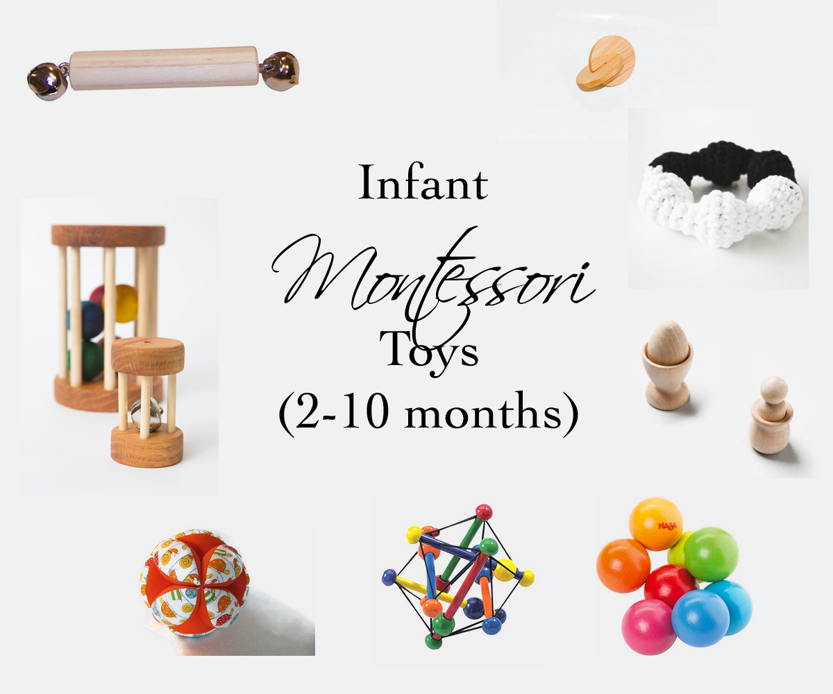 Infant Montessori Toys 2 To 10 Months
